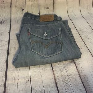 Levi's 514 Jeans Men's 34x32 Slim Straight Blue